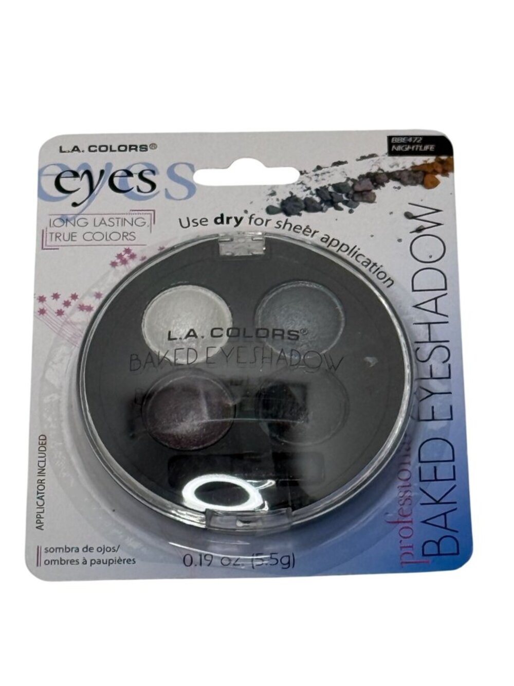 L.A. Colors Baked Eyeshadow Nightlife Smoky Eye Palette
